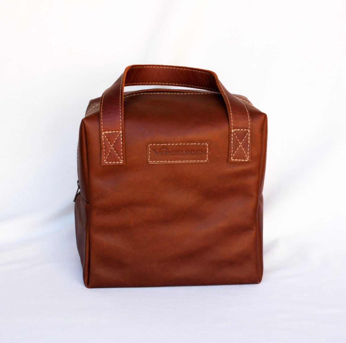 Leather Lunch Box Bag